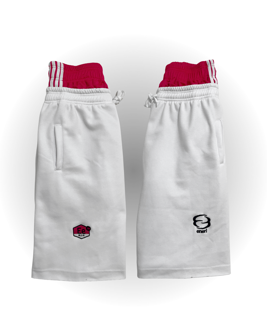Pink Halo Doublet Shorts