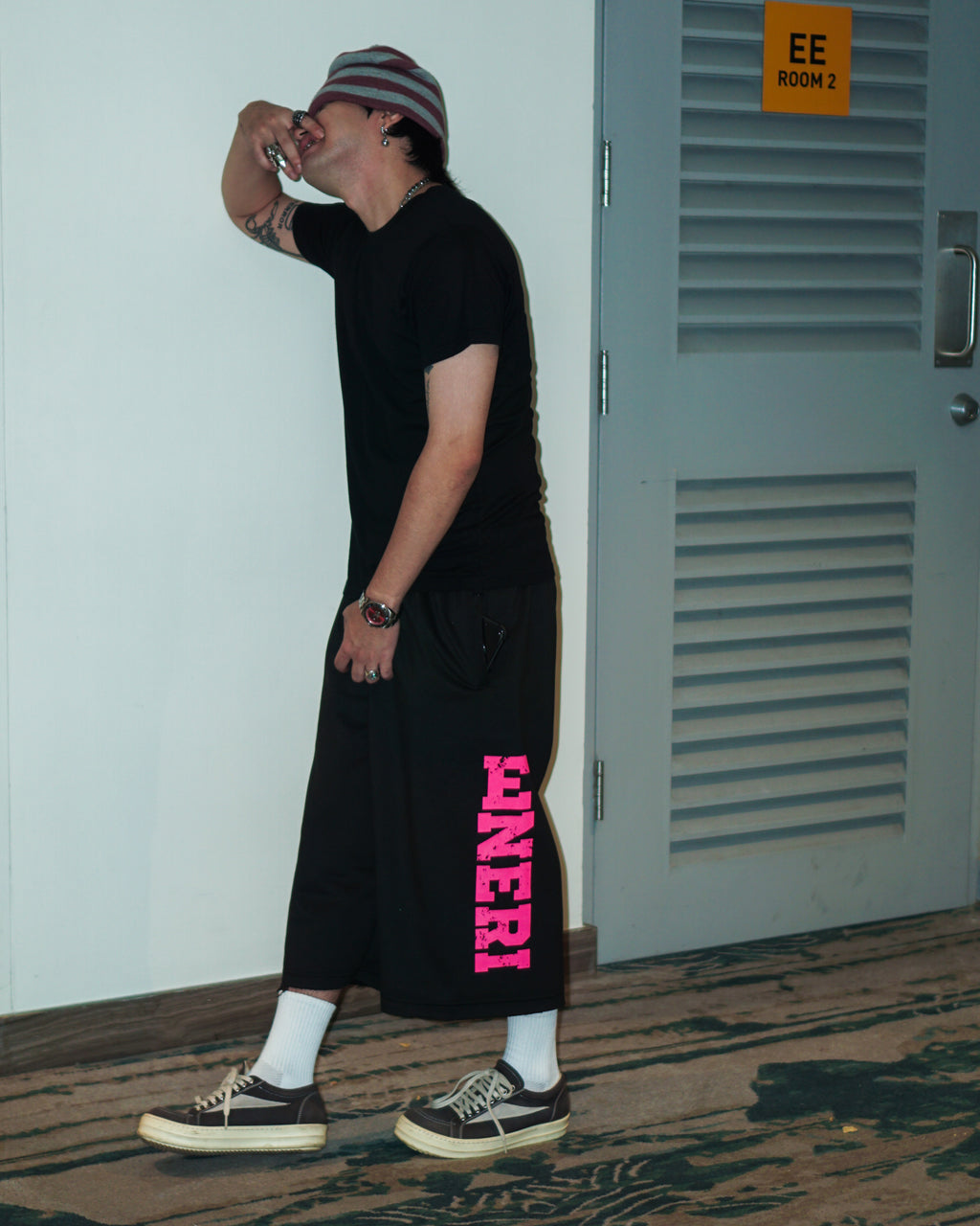 Lazy College Long Shorts