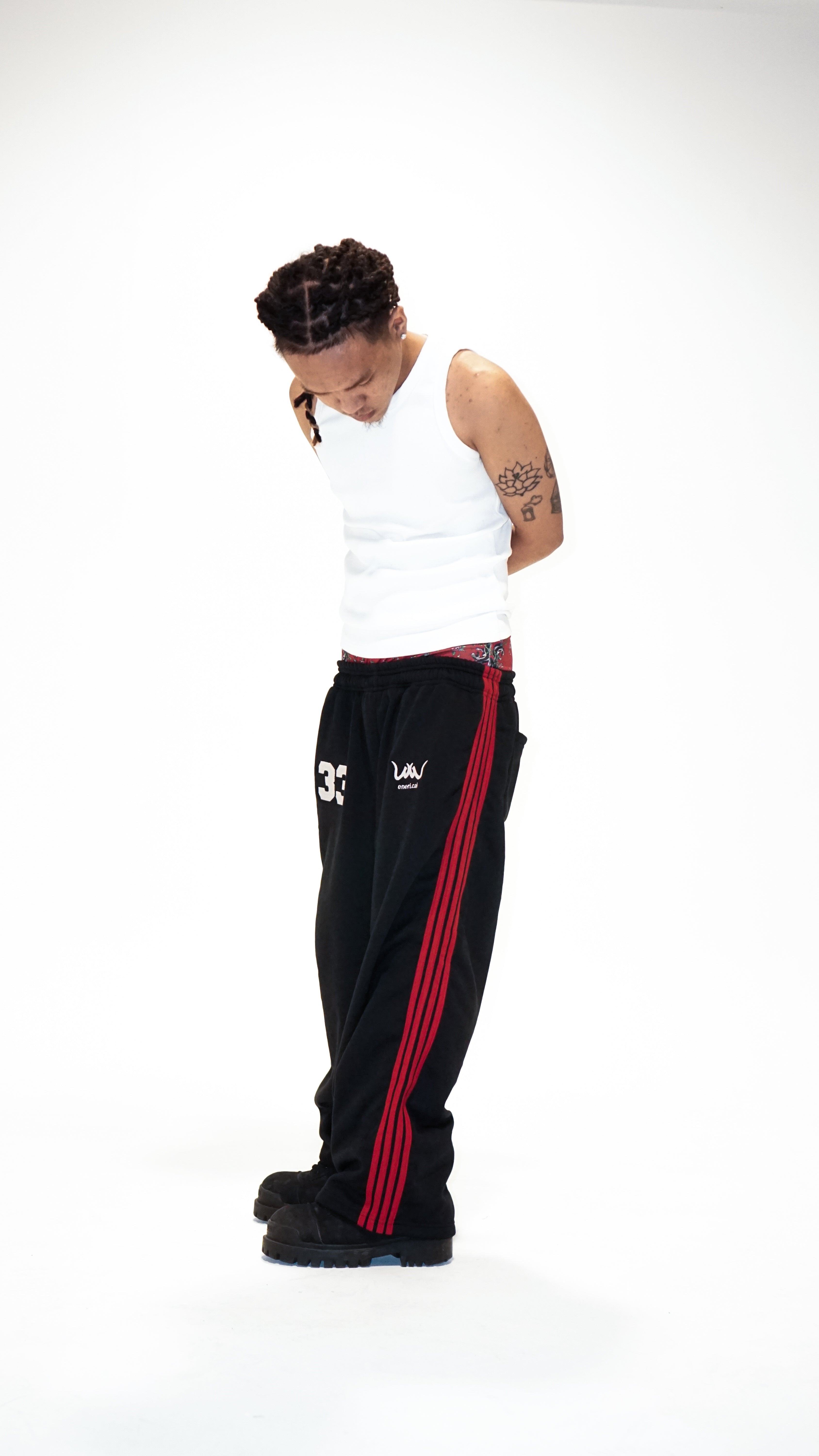 Blicky Red Stripes Sweats