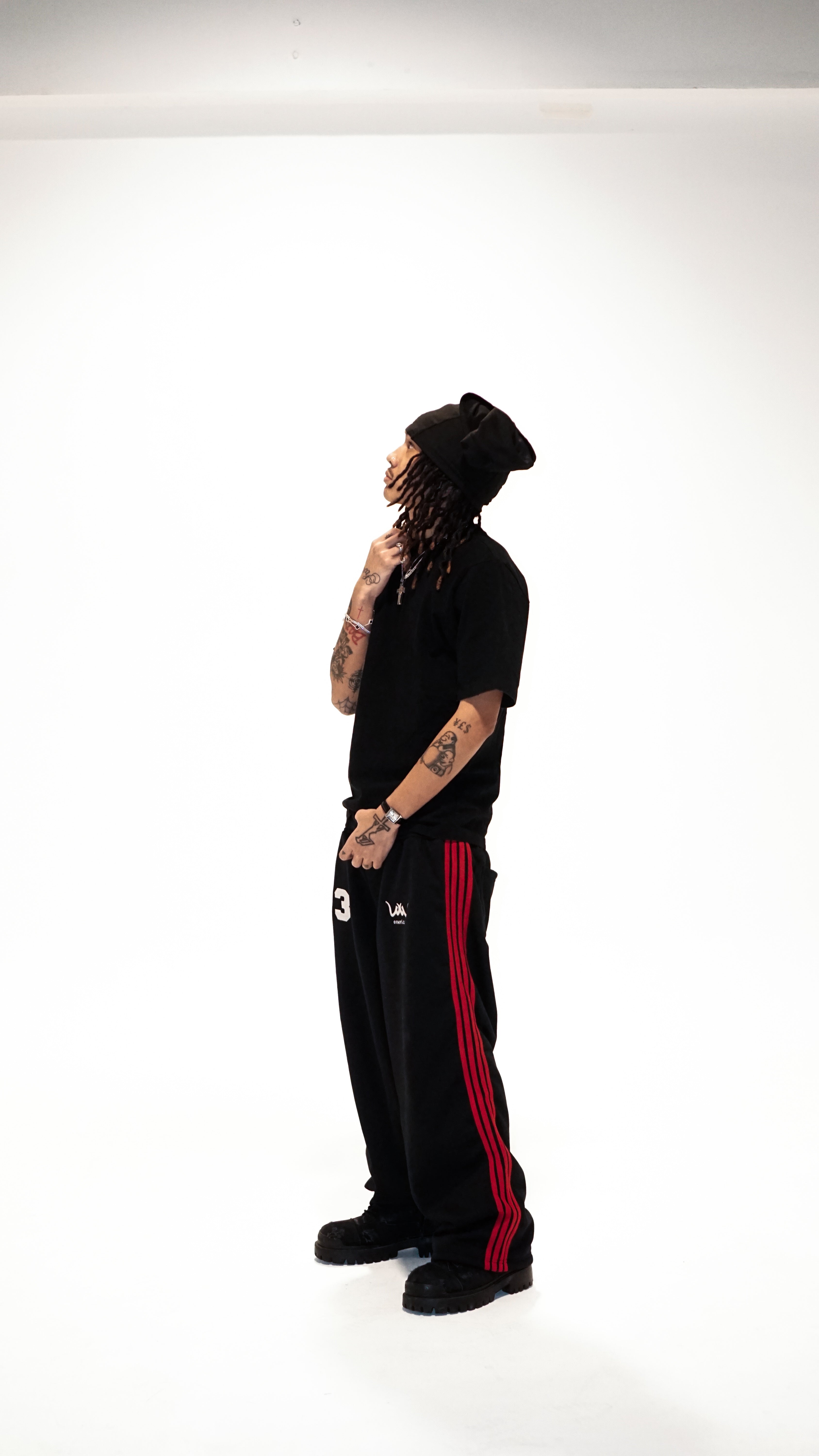 Blicky Red Stripes Sweats