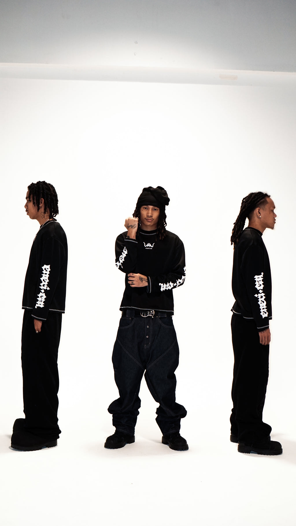 Antler White Layered Long Sleeves
