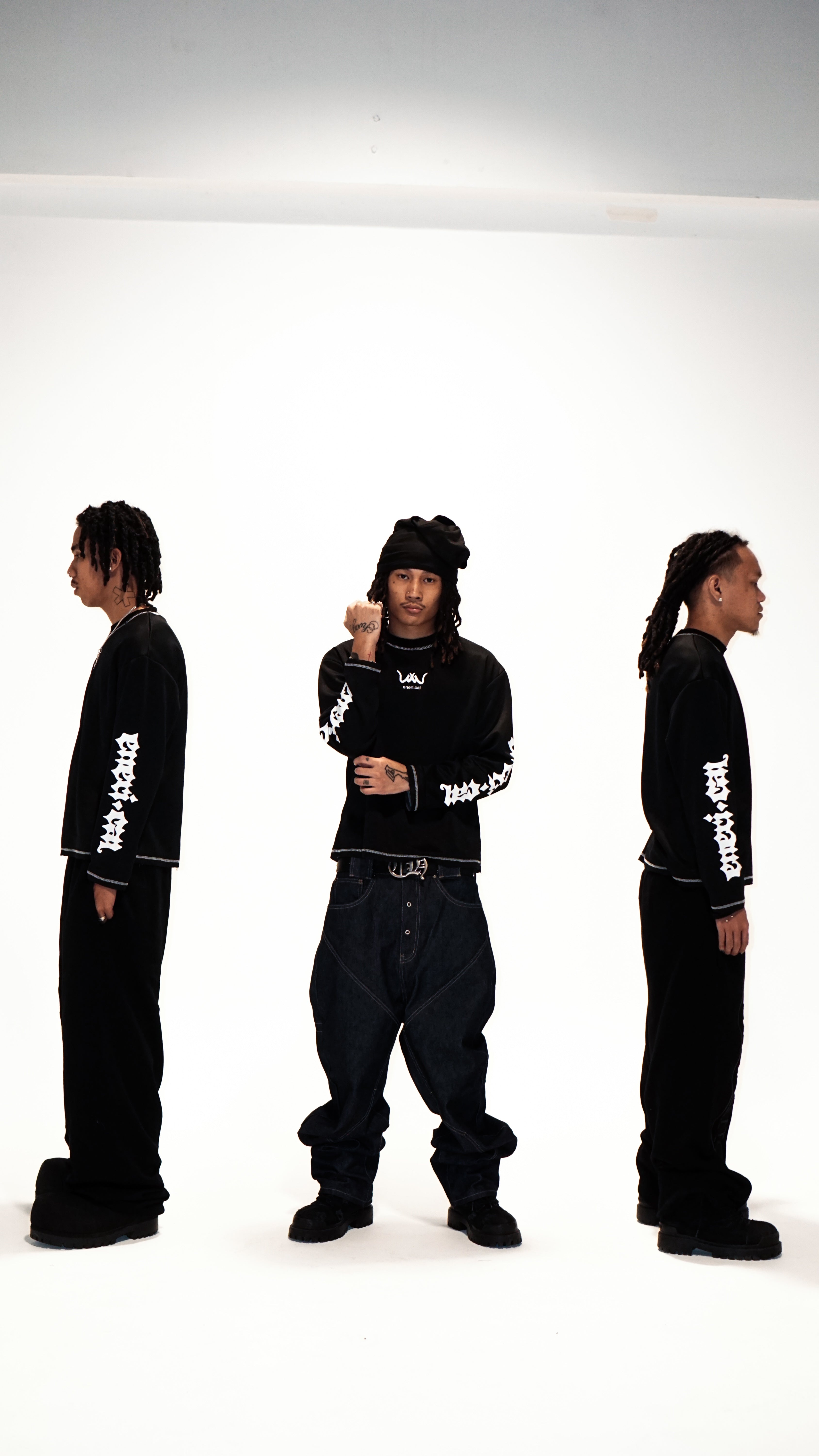 Antler White Layered Long Sleeves