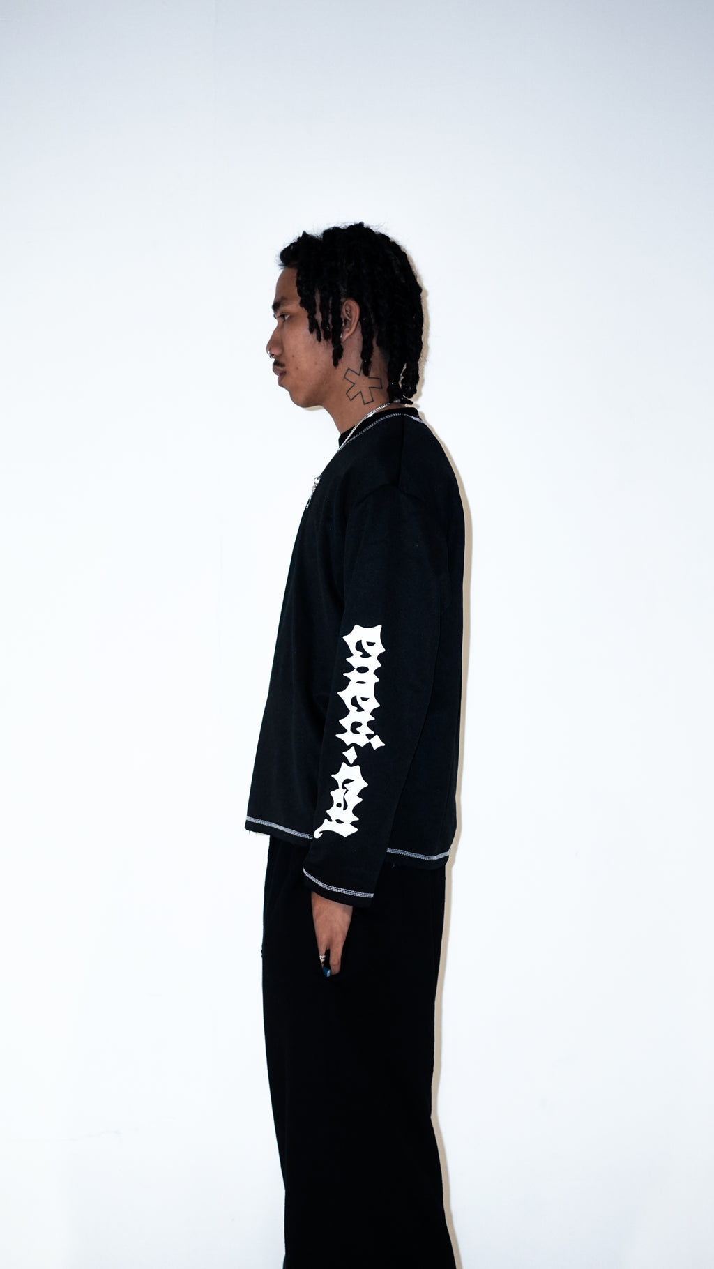 Antler White Layered Long Sleeves