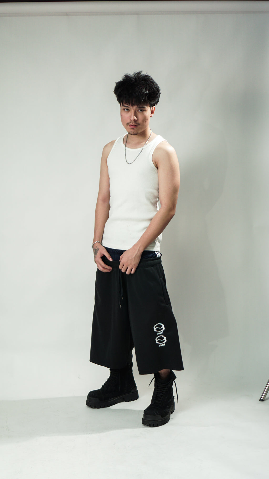 Blue Noir Doublet Shorts